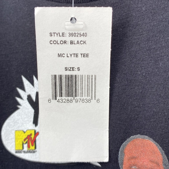 Stussy x MC Lyte YO MTV Raps T-Shirt Vintage Size Small New With Tags - Picture 6 of 11